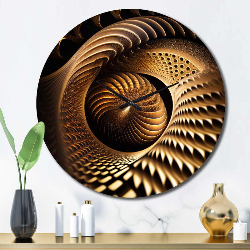 Horloge murale Op-Art Retro, Grand