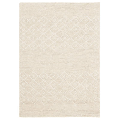 Ralph Lauren Lavington Linen, Cotton Geometric Shapes Rug