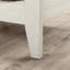 Bureau en L, finition blanche