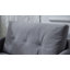 Canapé 2 places, causeuse rembourrée avec capitonnage à boutons, gris-525953675