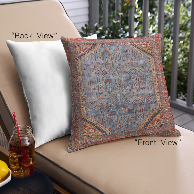 Housse et insert de coussin carré Mid-Century Urban