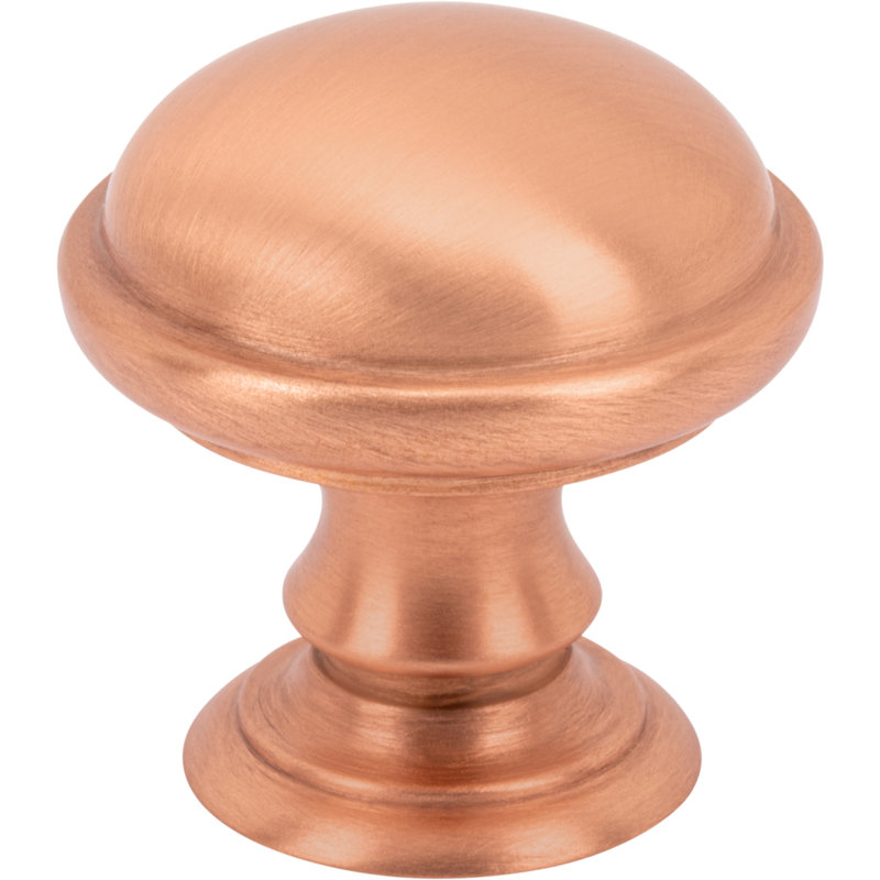 Ronan Diameter Round Knob, Polished Nickel, 1 1/4"