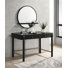 Meuble-lavabo à 2 tiroirs avec miroir Wailing