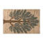 Tapis d'intérieur et d'extérieur brun Botanical-481720408