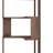 6 Tier Freestanding L-Shaped Corner Bookshelf For Living Room, Bedroom, Wooden Bookcase With Anti-Drop Panle & Anti Tipping Device, Display Shelf Open Storage Rack Organizer For Home Office DARK BROWN-808739383