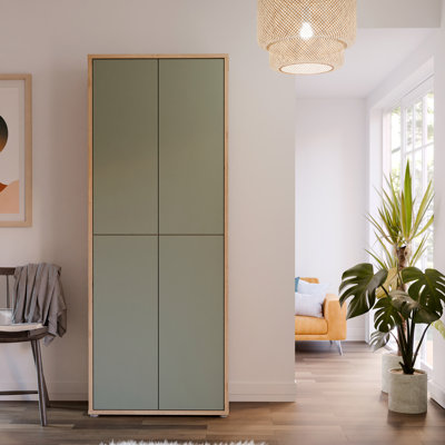 24 Pair Shoe Storage Cabinet