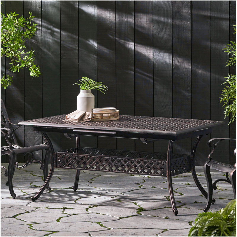 ABIGAIL CAST EXPANDABLE DINING TABLE