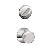 Bowery Interior Handleset and Bowery Knob and Interior Single Cylinder Deadbolt Thumbturn