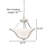 Langford Glass Semi Flush Mount-1521211796