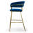 Zigler Upholstered Counter Stool with Metal Frame