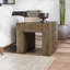 Solid Wood Sled End Table-93055602