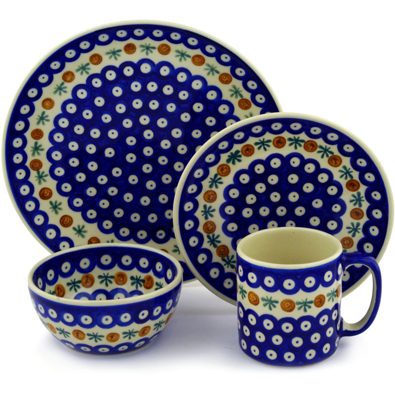 Couvert individuel 4 pièces Emagene Pottery