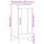 Margaritha 1 - Door Standard Accent Cabinet-255350825