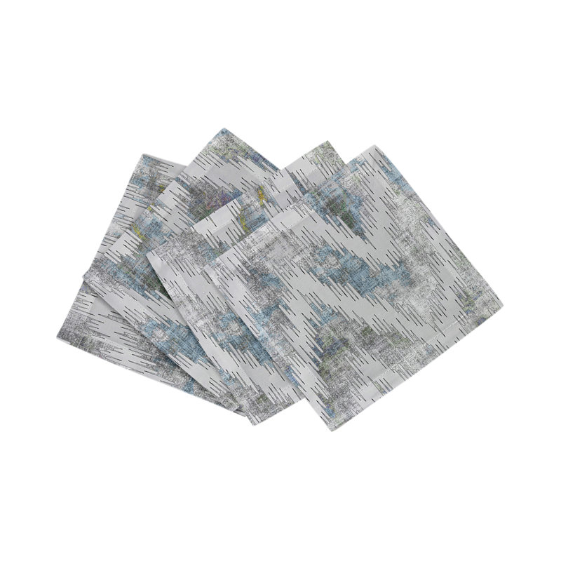 Cotton Blend Square Napkins, Opulence