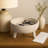 Decorative Round Wooden Bowl with Tripod Base for Home Decor - Modern Accent Bowl for Kitchen Counter, Entryway, or Living Room Decor - 11"-697450851