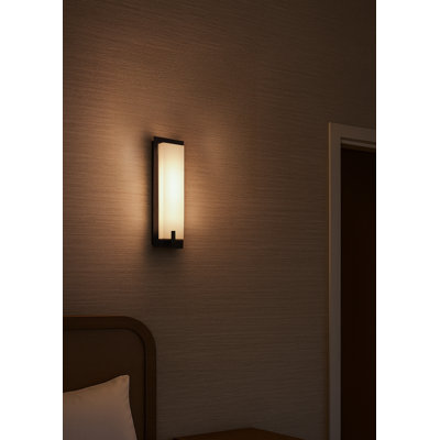 Pazong - 10'' LED Wall Sconce - Black