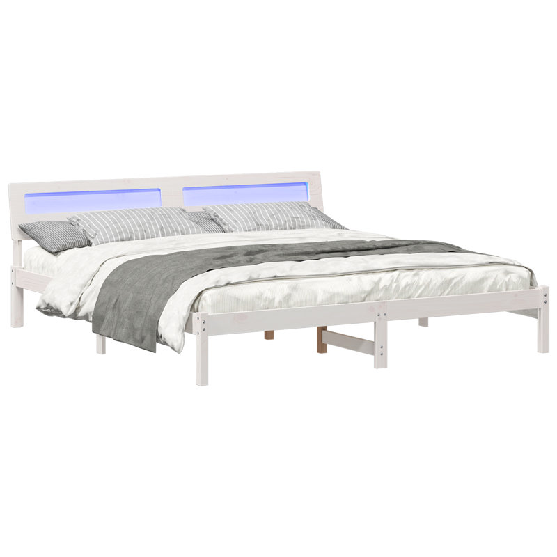 Bed, White