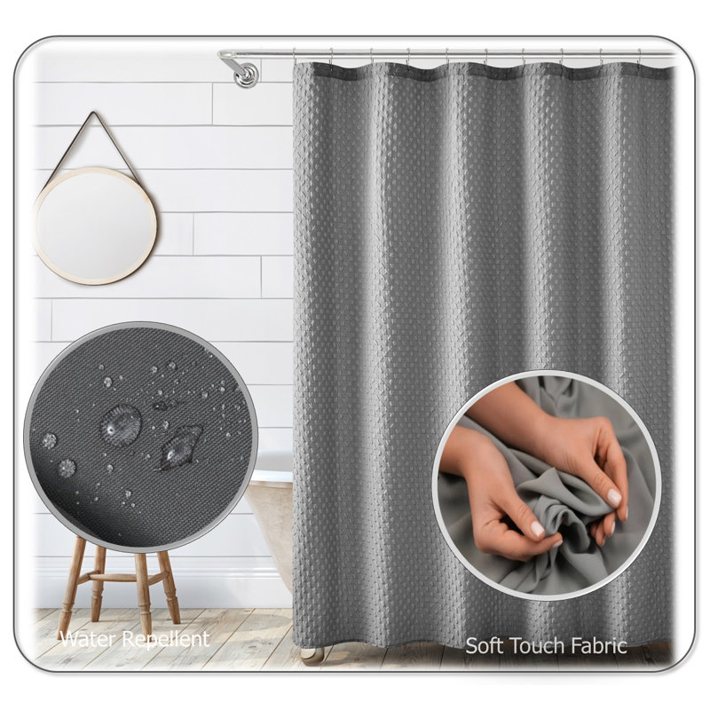 Riba Polyester Shower Curtain