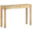 Nettey Console Table Solid Bleached Wood Mango