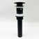 Waterfall Spout Bathroom Sink Single Handle Faucet With Pop-Up Drain (With Overflow)
