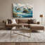 Art mural sur toile bleu-1514088883