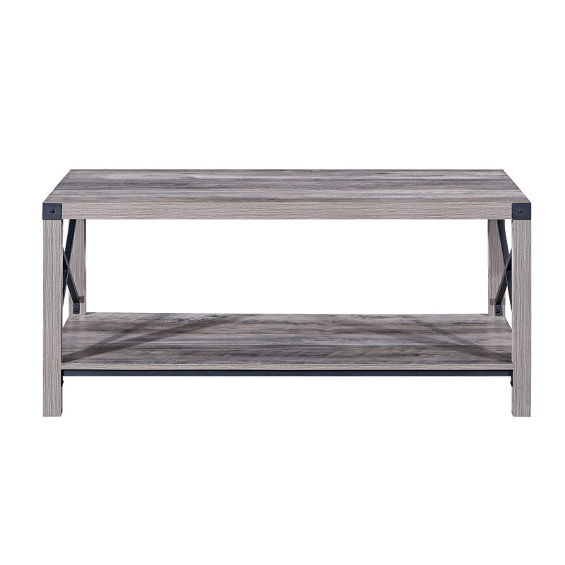 Ricky Single Coffee Table, Gray