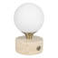 Lampe d'appoint à DEL rechargeable Abril