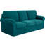 3 Seater Stretch Separate Box Cushion Sofa Slipcover-1641975812