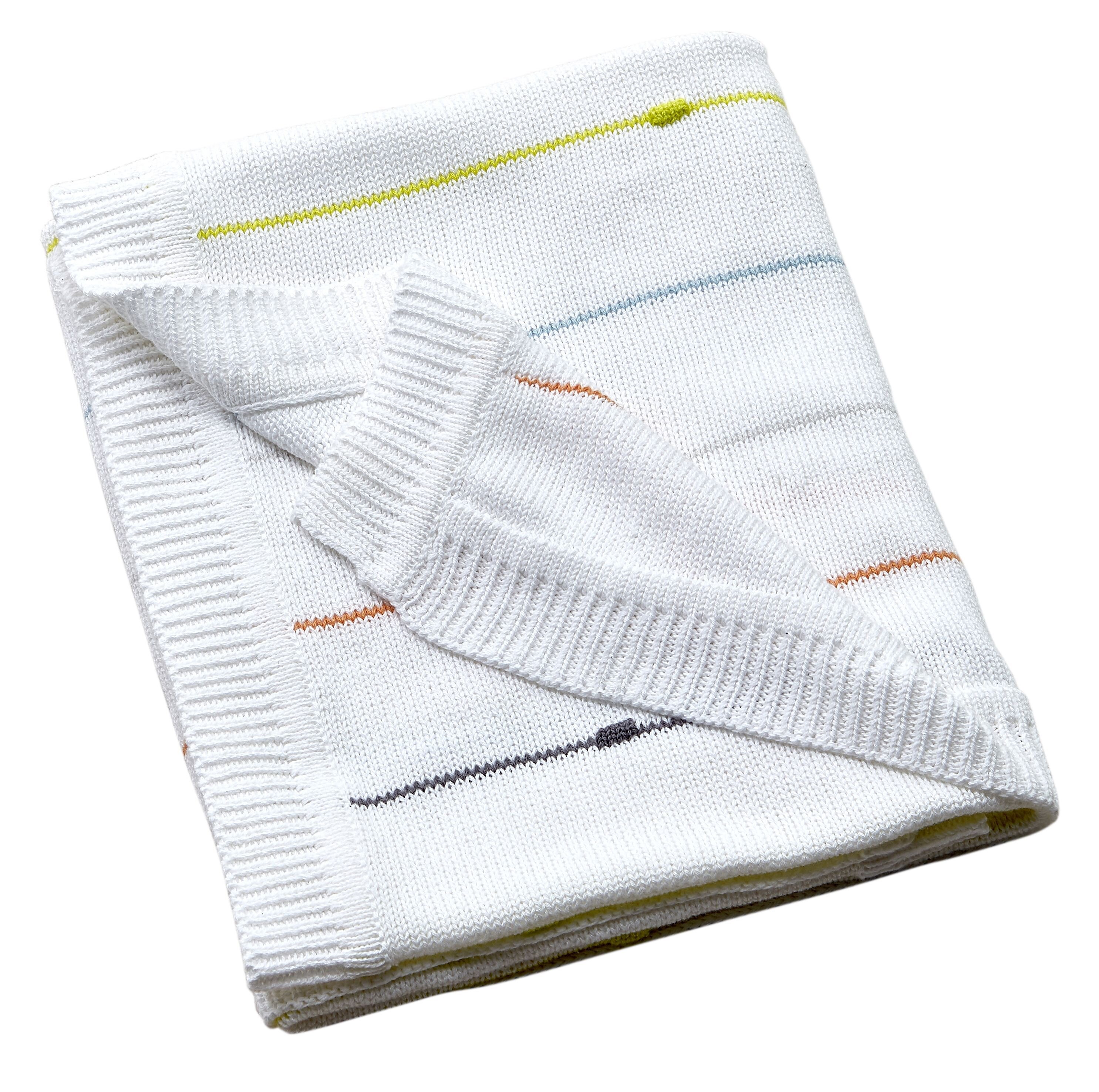 White cotton baby clearance blanket