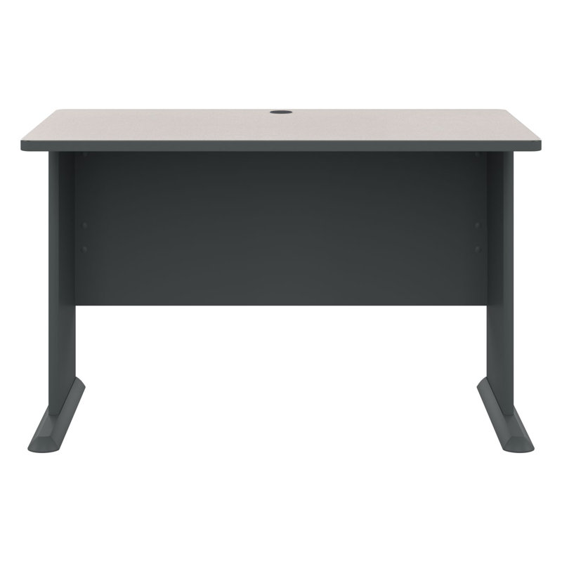 Series A Desk Shell, Slate, 29.66" H x 47.52" W x 26.81" D