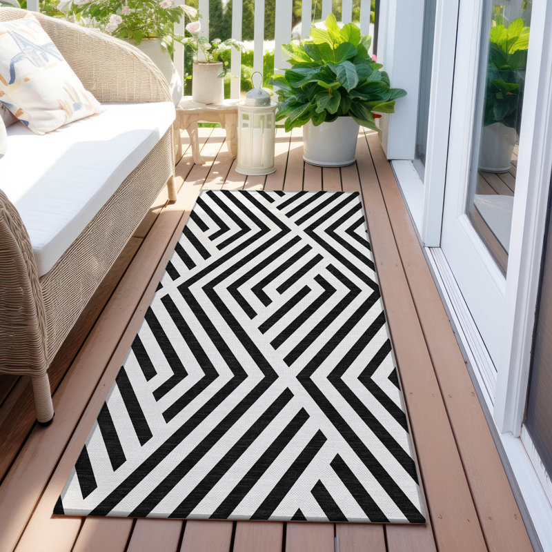 Tapis intérieur / extérieur Altair, Tapis de couloir 2 pi 3 po x 7 pi 6 po