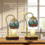 Lampe bougie chauffe-plat Dragonfly Tiffany