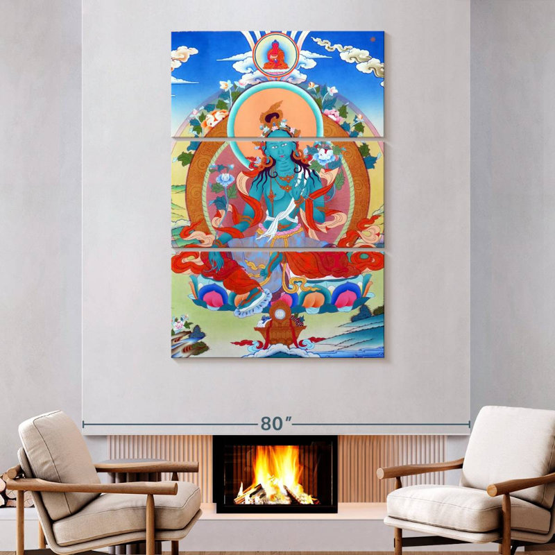 Adella Thangka tibétain