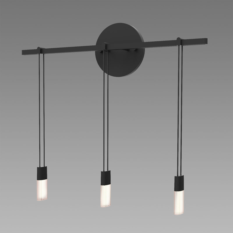 Suspenders Aluminium LED Armed Sconce