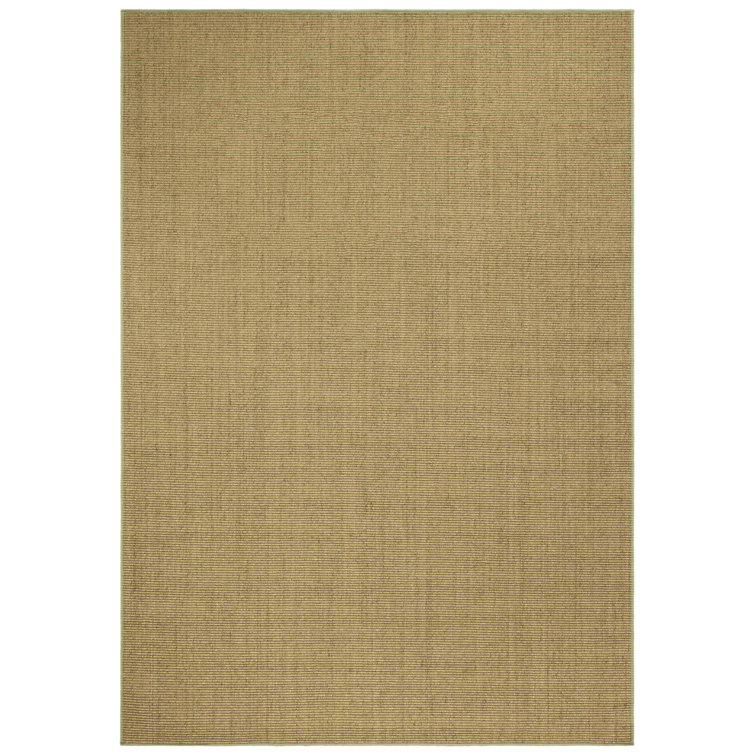 Martha Stewart Sisal/Jute Solid Color Rug in Green