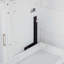 Lit escamotable vertical en bois, lit escamotable mural peu encombrant avec bureau et vérins à gaz, idéal pour la vie moderne et maximiser l'efficacité