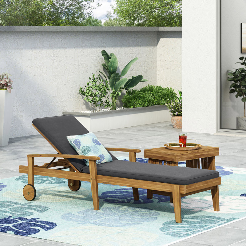 Causeuse pour chaise longue JASON BEACH CHAISE, Gris