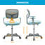 YHSNFJING Task Chair with Wheels