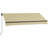 Retractable Awning Patio Awnings Sun Shade Shelter With Manual Crank Handle, 280G/M² UV & Water-Resistant Fabric And Aluminum Frame For Deck, Balcony, Yard-134490117-134490135
