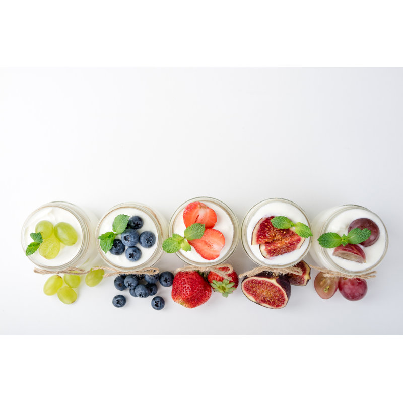 Breakfast With Yogurt - Wrapped Canvas Print, 51cm H x 76cm W x 3.8cm D