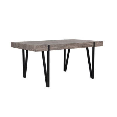 Muskingum Metal Base Dining Table
