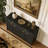 55.1'' Sideboard Buffet Cabinet with 2 Drawers & 4 Doors, Adjustable Shelves-976085815