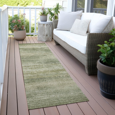 Tapis intérieur / extérieur Xhevrie lavable à la machine