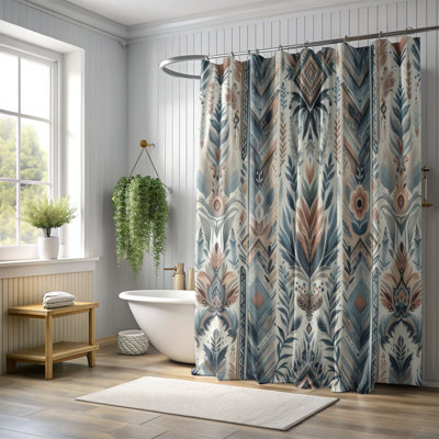 Rideau de douche 1 pièce Divino