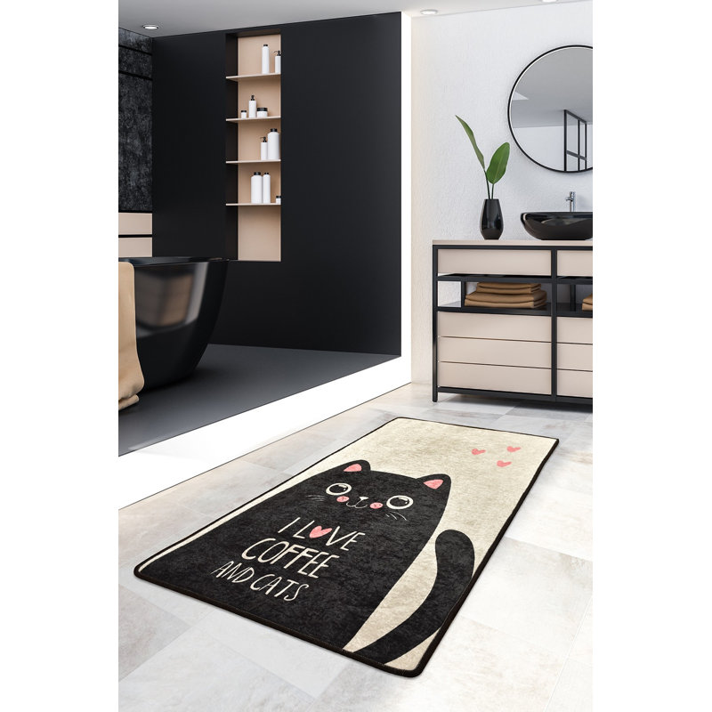 Durable Hall Carpet (3.3 x 9.8 ft), 100% Polyester, 0.16 in Pile Height | Antibacterial, Non-Slip Underside, Machine Washable | Perfect for Entryway & Living Room Decor, Soft and Easy to Maintain