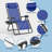 Zero Gravity Chairs Recliners Outdoor Adjustable Foldable Reclining Lounge Chairs with Cup Holder-1968051620