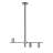 Jamari 3 - Light Dimmable Sputnik Cylinder Chandelier-1922067705