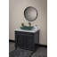 Lavabo de salle de bain vasque rectangulaire en marbre vert foncé 14,75 po Eden Bath