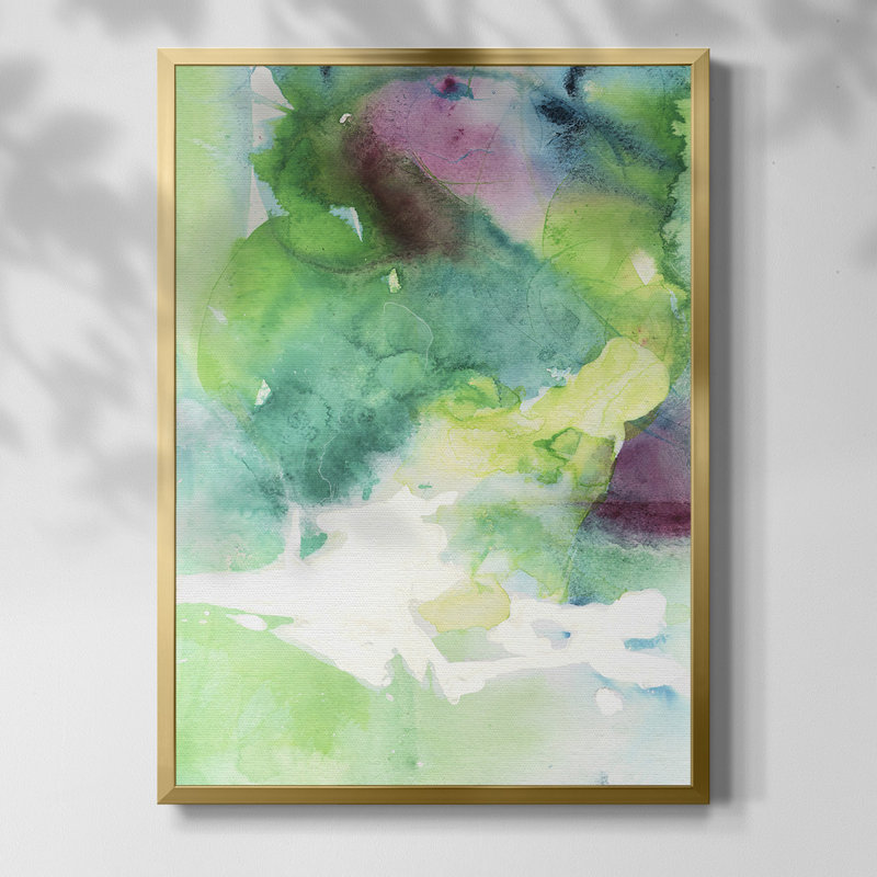 Devland Rising Above IV - Picture Frame Print, 42.5" H x 30.5" W, Gold Framed Canvas, No Mat