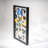 22 Genuine Butterflies In Black Display Frame